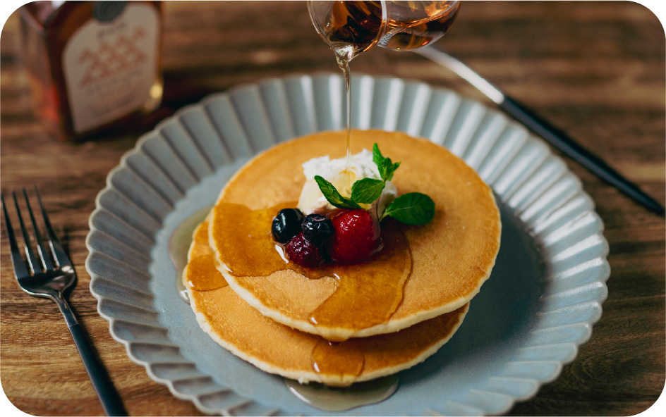 パンケーキに